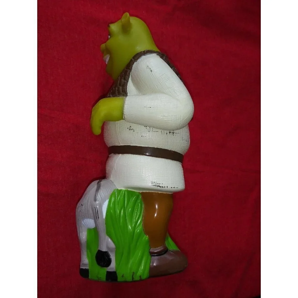 Shrek and Donkey Figurine Hard Plastic Dream works Rare Hard to Find HTF 8